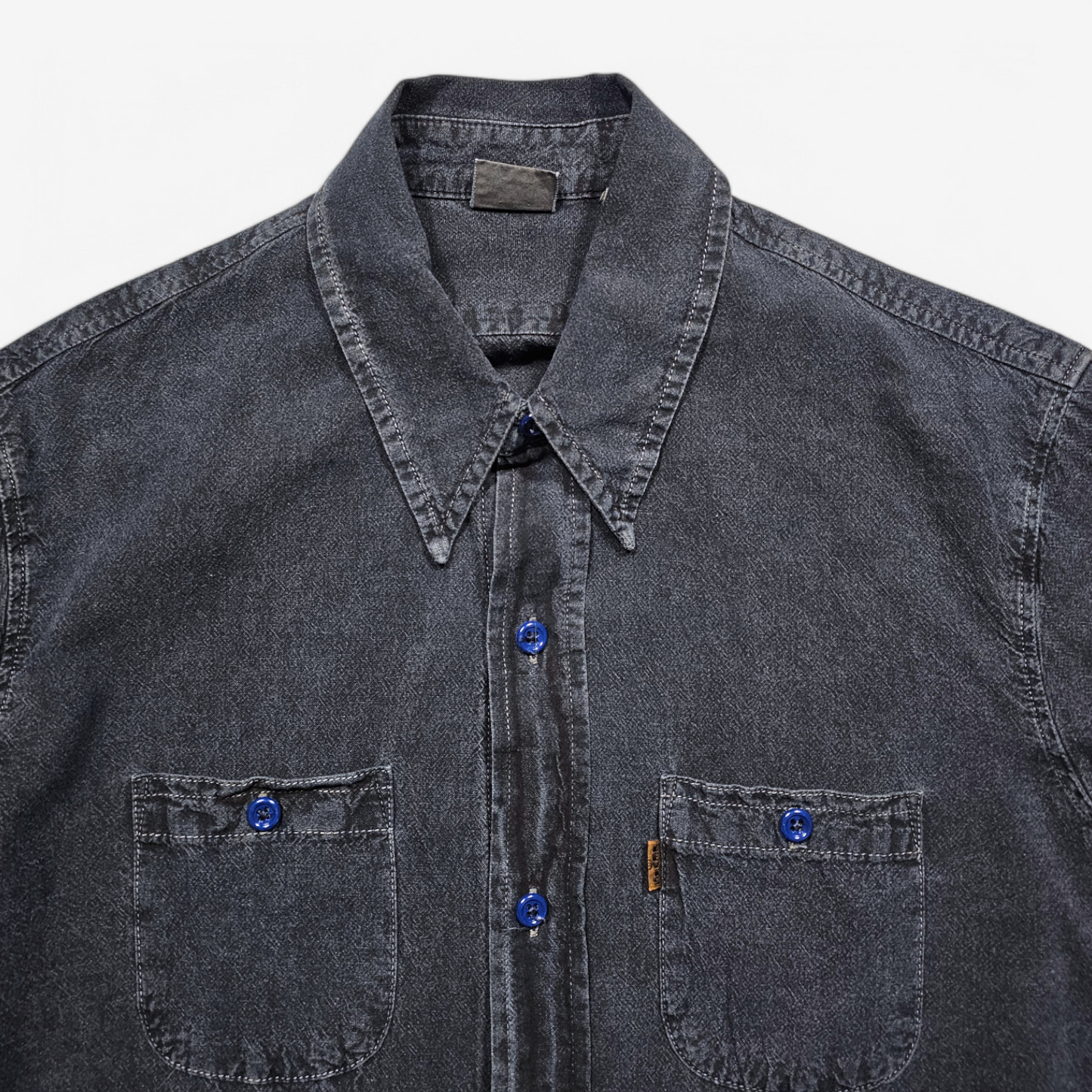 LVC Levi's Vintage Clothing 1960's Chambray Shirt Big E - Made in USA (XS)