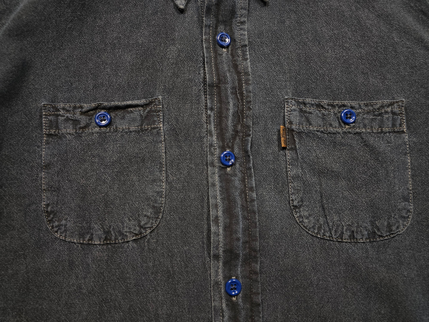 LVC Levi's Vintage Clothing 1960's Chambray Shirt Big E - Made in USA (XS)