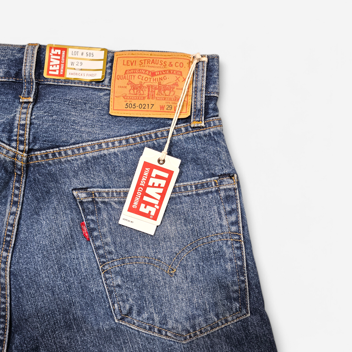LVC Levi's Vintage Clothing 505 1967 Jeans - Selvedge Big E (W29)