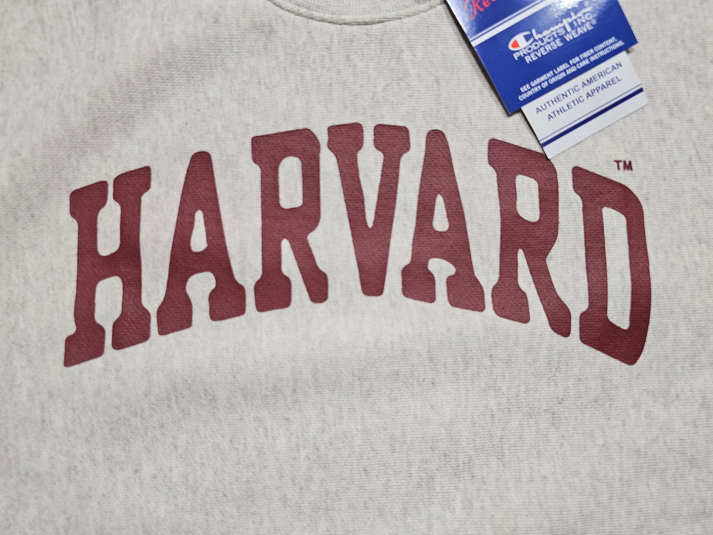 Champion Reverse Weave Harvard University Sweatshirt (M)