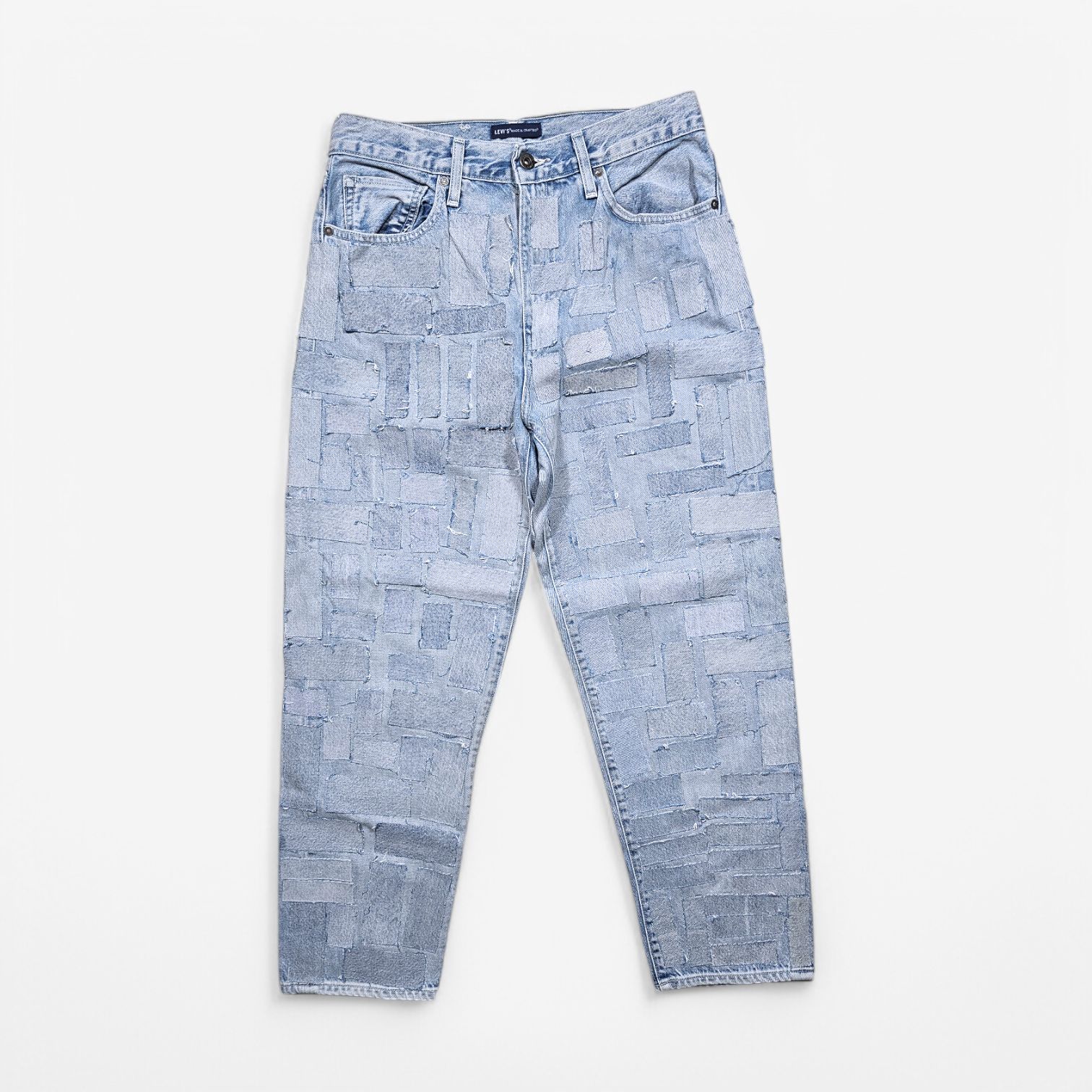 Jean Levi's Made&Crafted Column Pant Patchwork - Big E