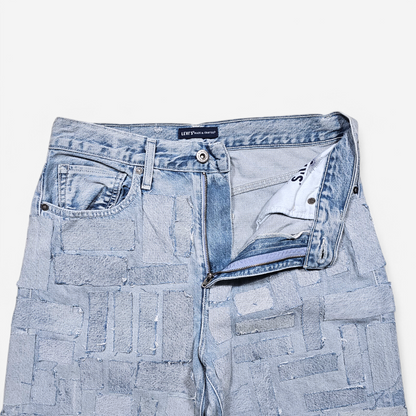 Jean Levi's Made&Crafted Column Pant Patchwork - Big E