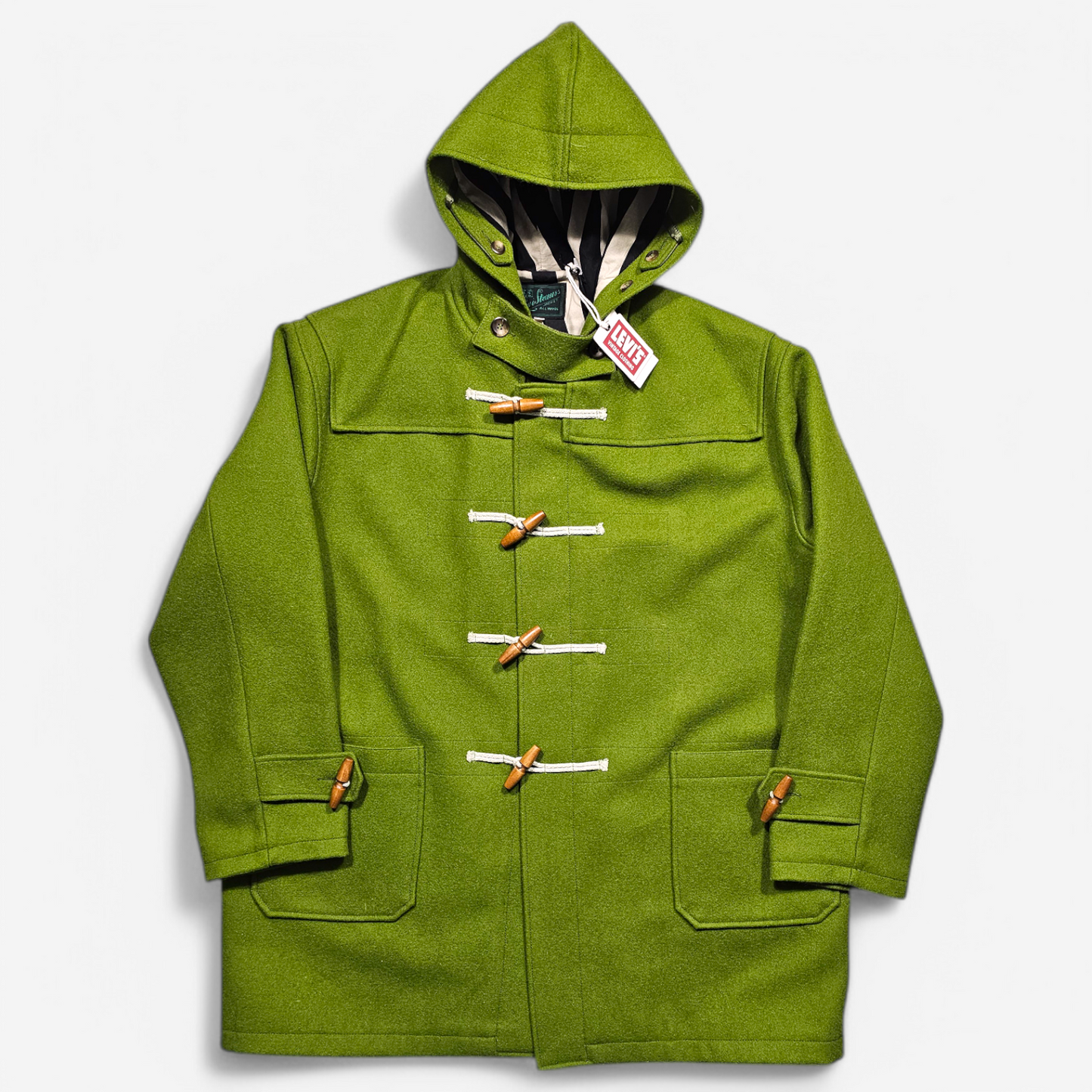 LVC Levi's Vintage Clothing Wool Duffle Coat Montgomery Unisex Oversize