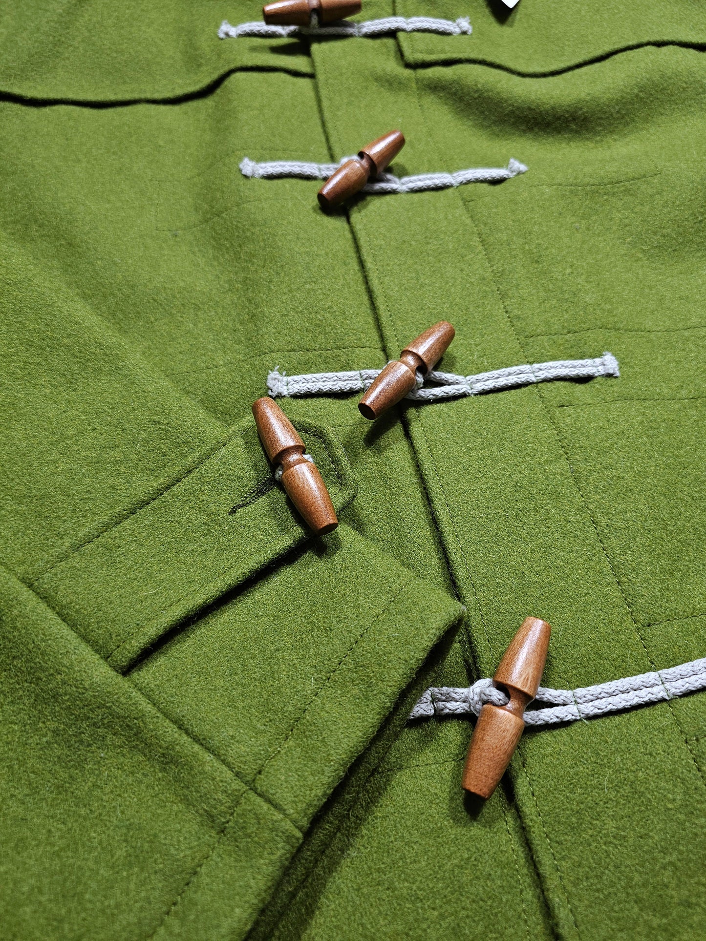 LVC Levi's Vintage Clothing Wool Duffle Coat Montgomery Unisex Oversize (M)