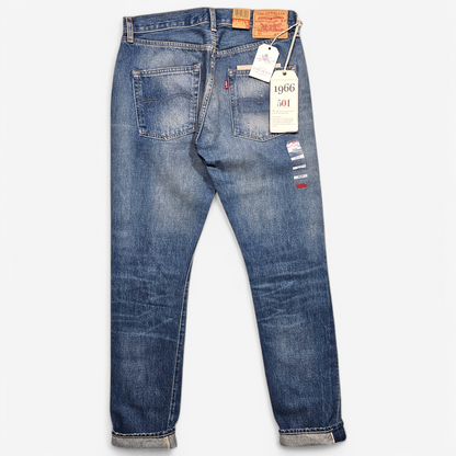 Jean LVC Levi's Vintage Clothing 501 XX 1966 - Big E Selvedge (W30L32)