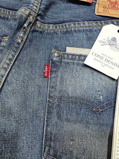 Jean LVC Levi's Vintage Clothing 501 XX 1966 - Big E Selvedge (W30L32)