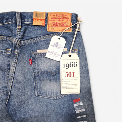 Jean LVC Levi's Vintage Clothing 501 XX 1966 - Big E Selvedge (W30L32)