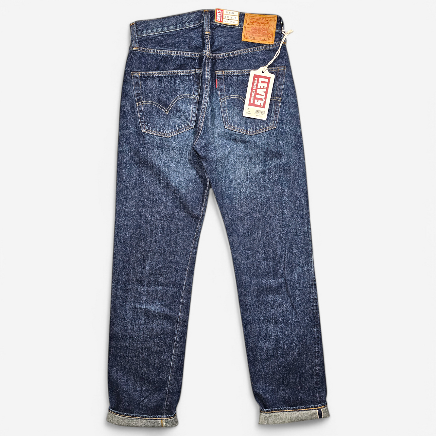 Jean LVC Levi's Vintage Clothing 501 1947 Selvedge Big E - Made in Japan (W30L34)