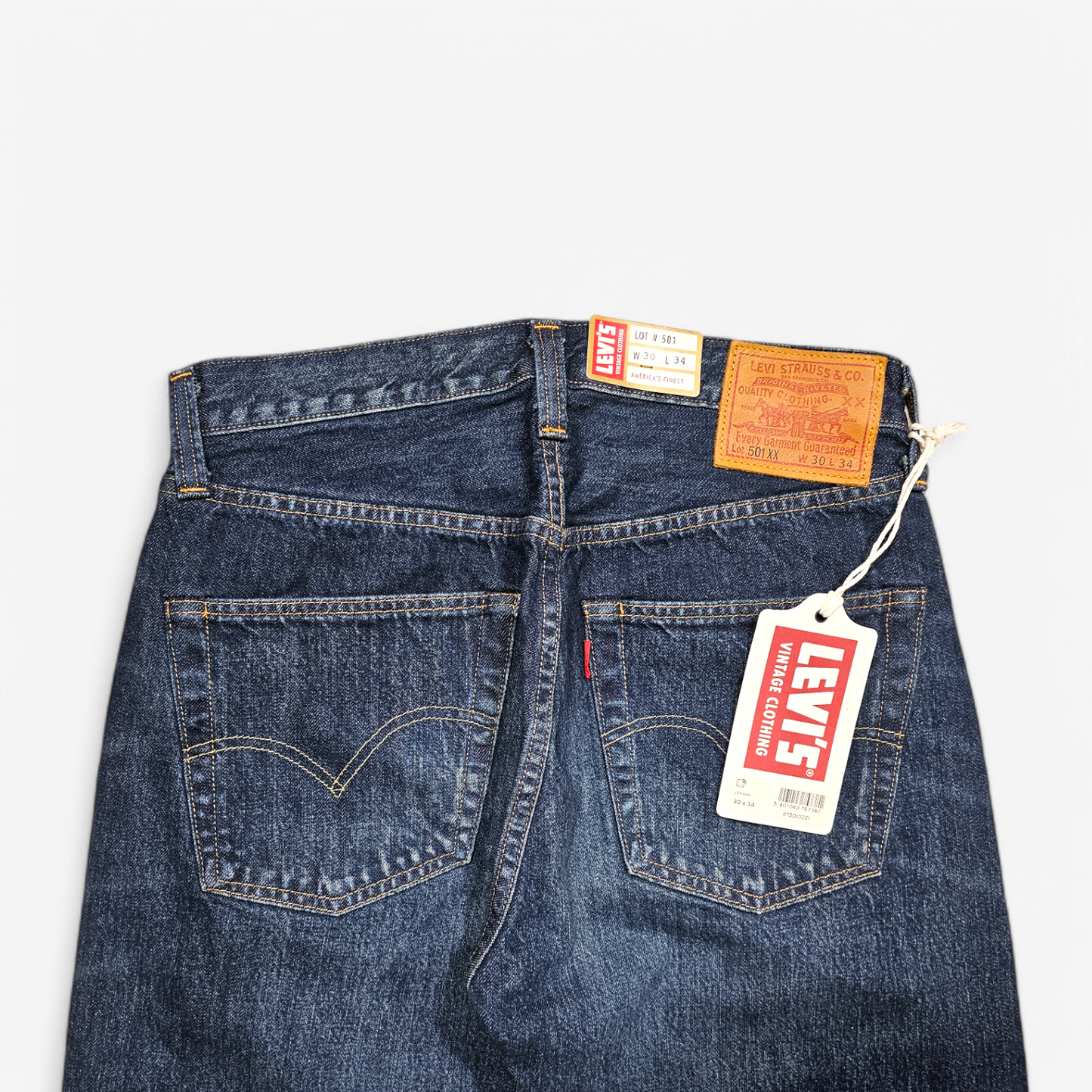 Jean LVC Levi's Vintage Clothing 501 1947 Selvedge Big E - Made in Japan (W30L34)