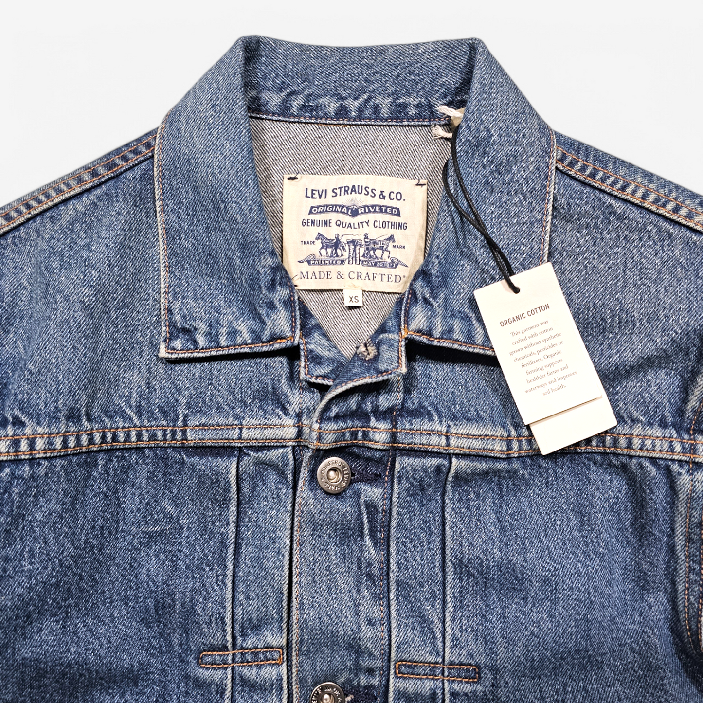 Levi's Made&Crafted Type 2 Worn Trucker Jacket (XS)