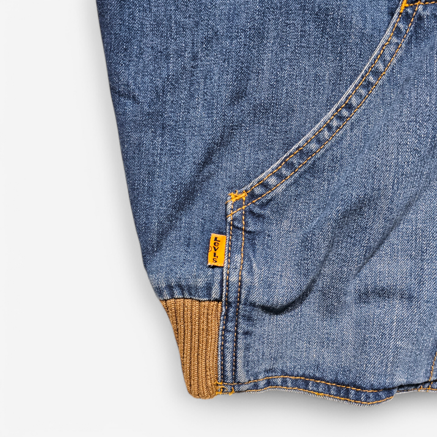 Veste LVC Levi's Vintage Clothing Orange Tab Hooded Jacket (M)