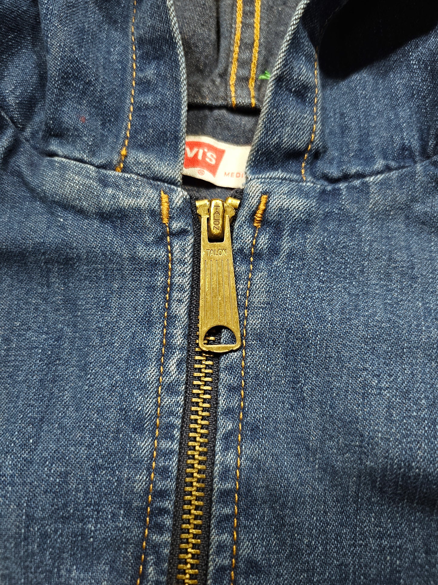 Veste LVC Levi's Vintage Clothing Orange Tab Hooded Jacket (M)