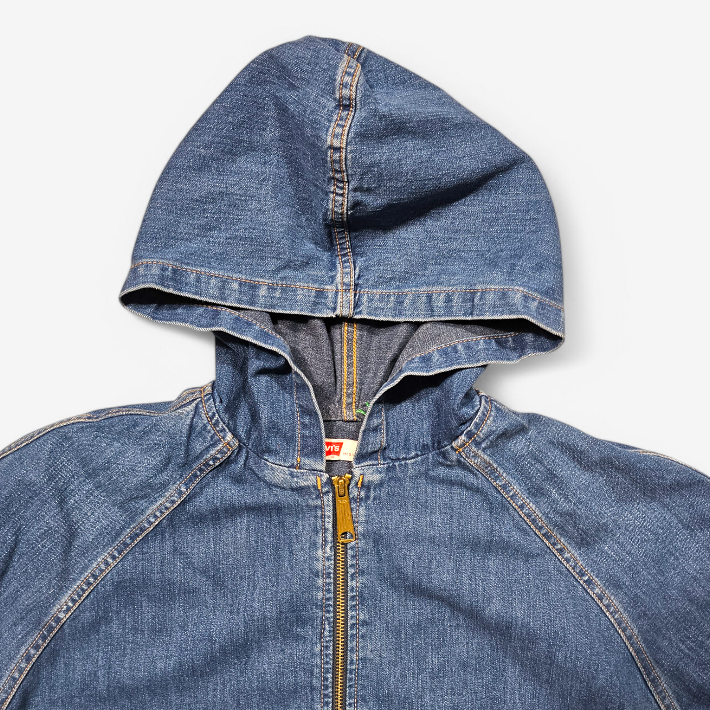 Veste LVC Levi's Vintage Clothing Orange Tab Hooded Jacket (M)
