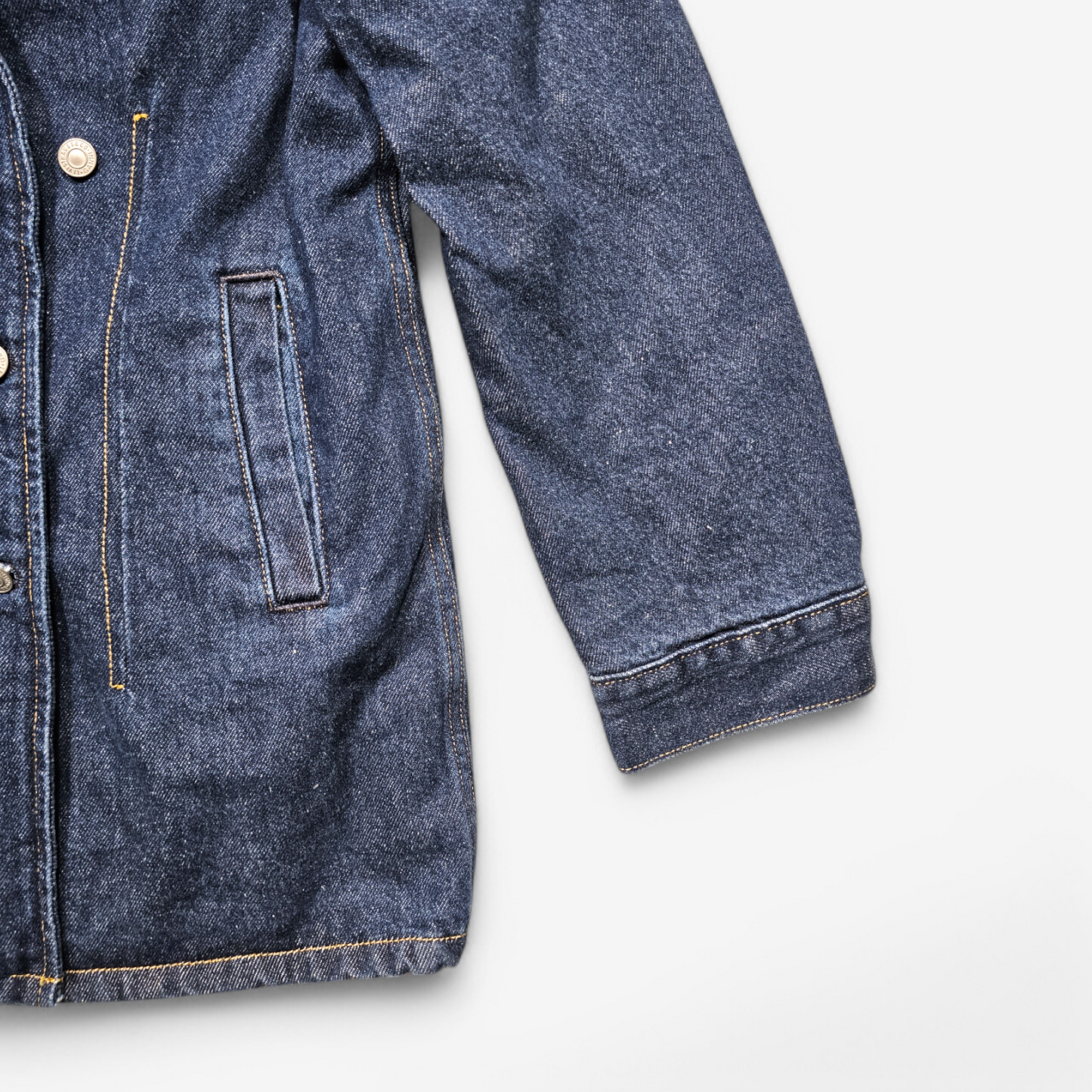 Levi's x Ganni Double-Breasted Denim Blazer (S)