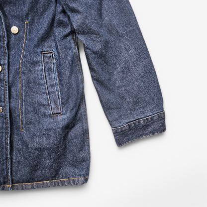 Levi's x Ganni Double-Breasted Denim Blazer (S)