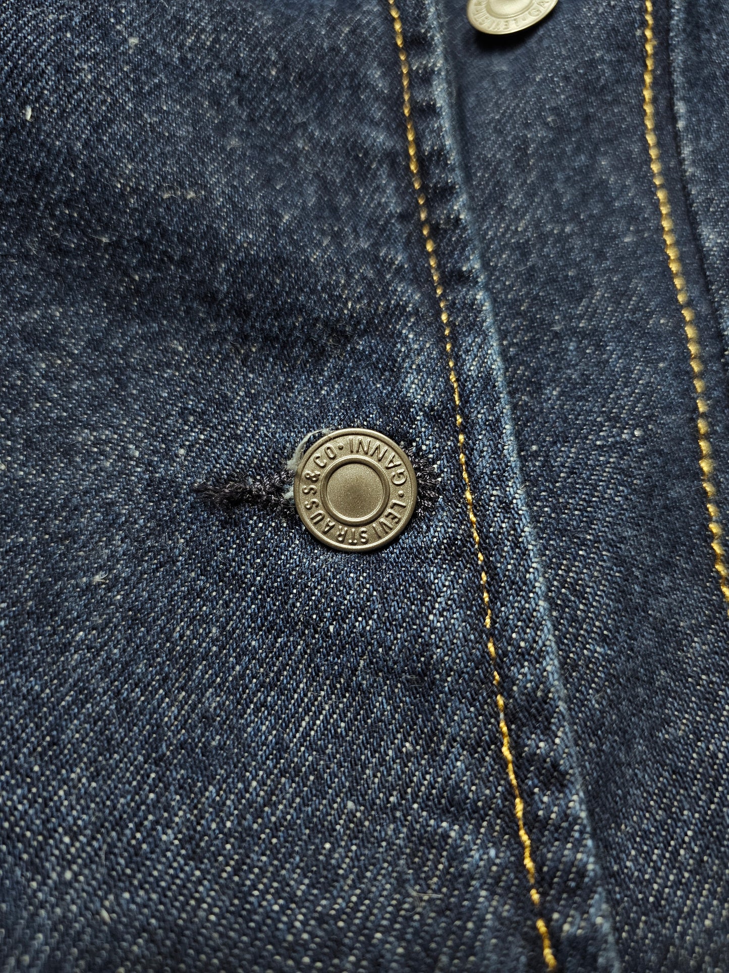 Levi's x Ganni Double-Breasted Denim Blazer (S)