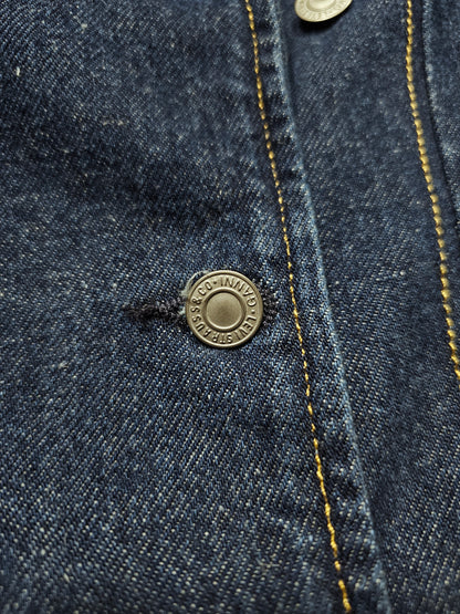 Levi's x Ganni Double-Breasted Denim Blazer (S)