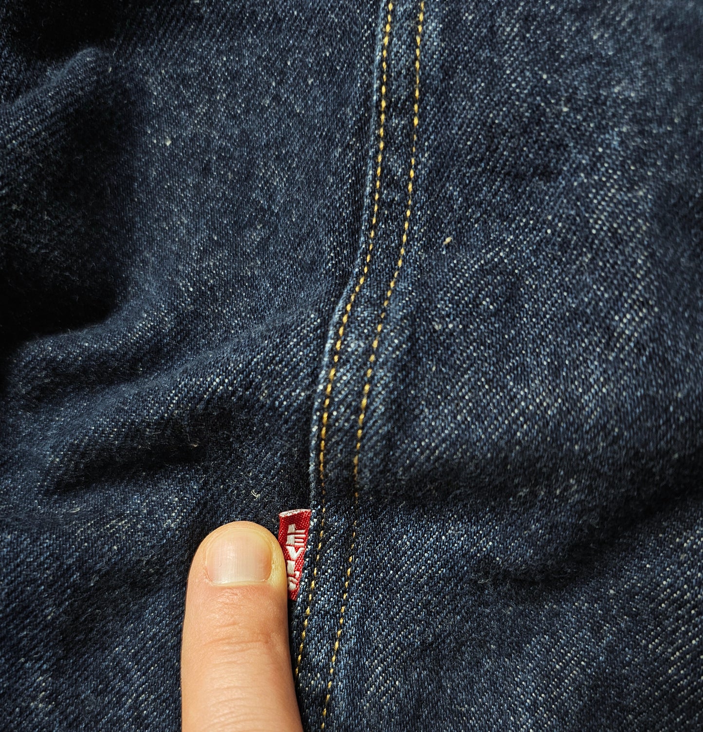 Levi's x Ganni Double-Breasted Denim Blazer (S)