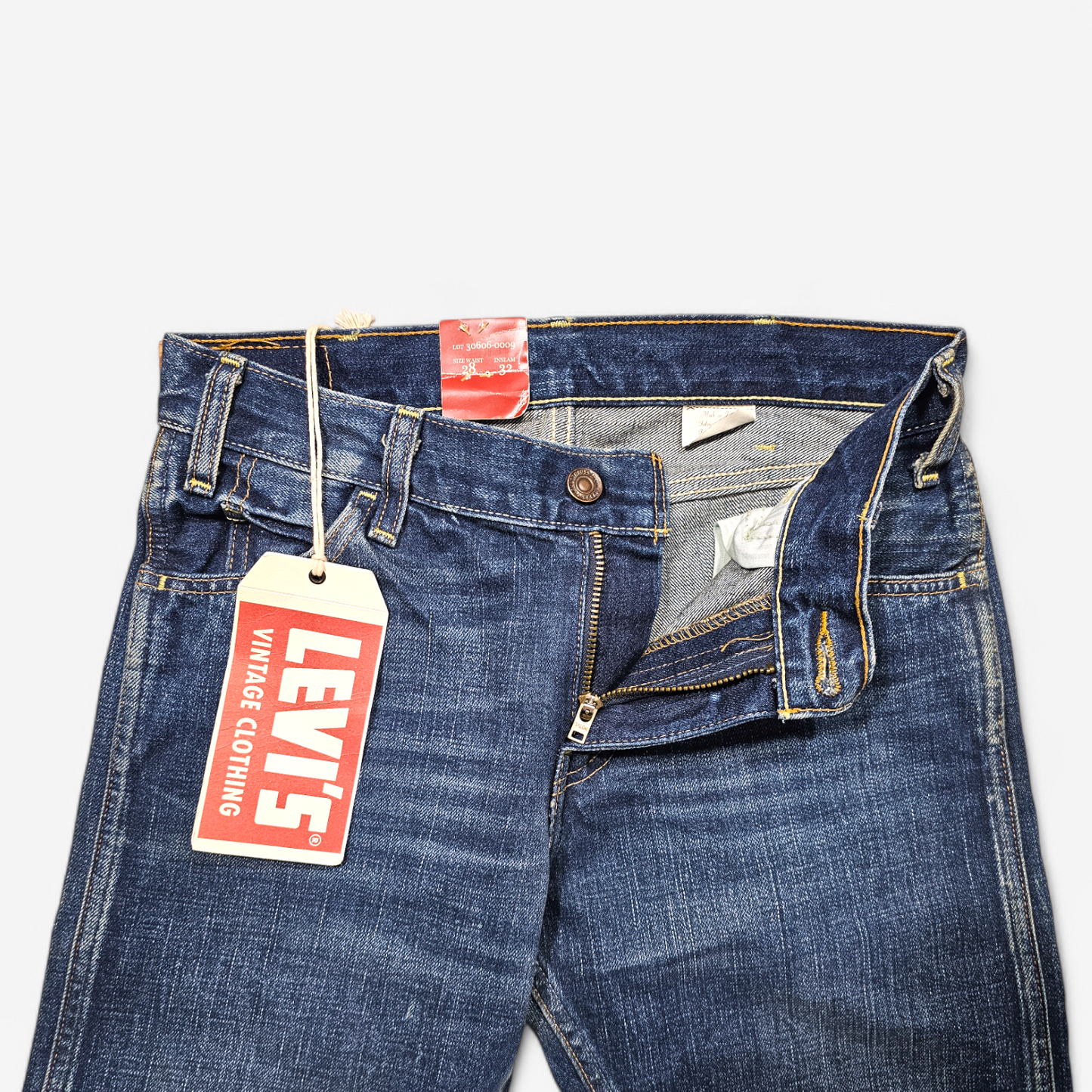 Jean Levi's Vintage Clothing 606 1969 - Big E (W28L32)