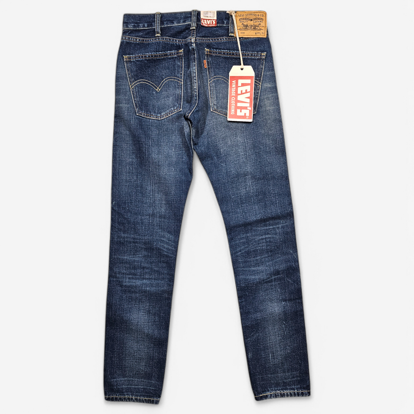 Jean Levi's Vintage Clothing 606 1969 - Big E (W28L32)