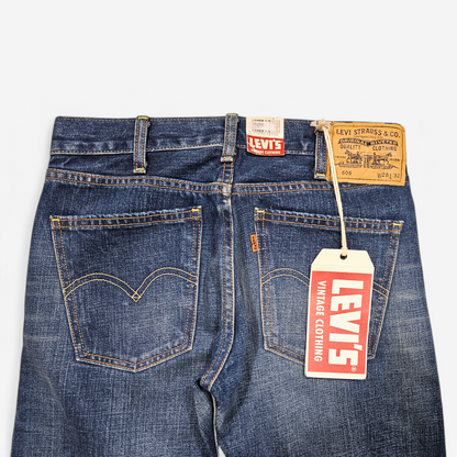 Jean Levi's Vintage Clothing 606 1969 - Big E (W28L32)