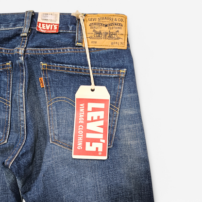 Jean Levi's Vintage Clothing 606 1969 - Big E (W28L32)