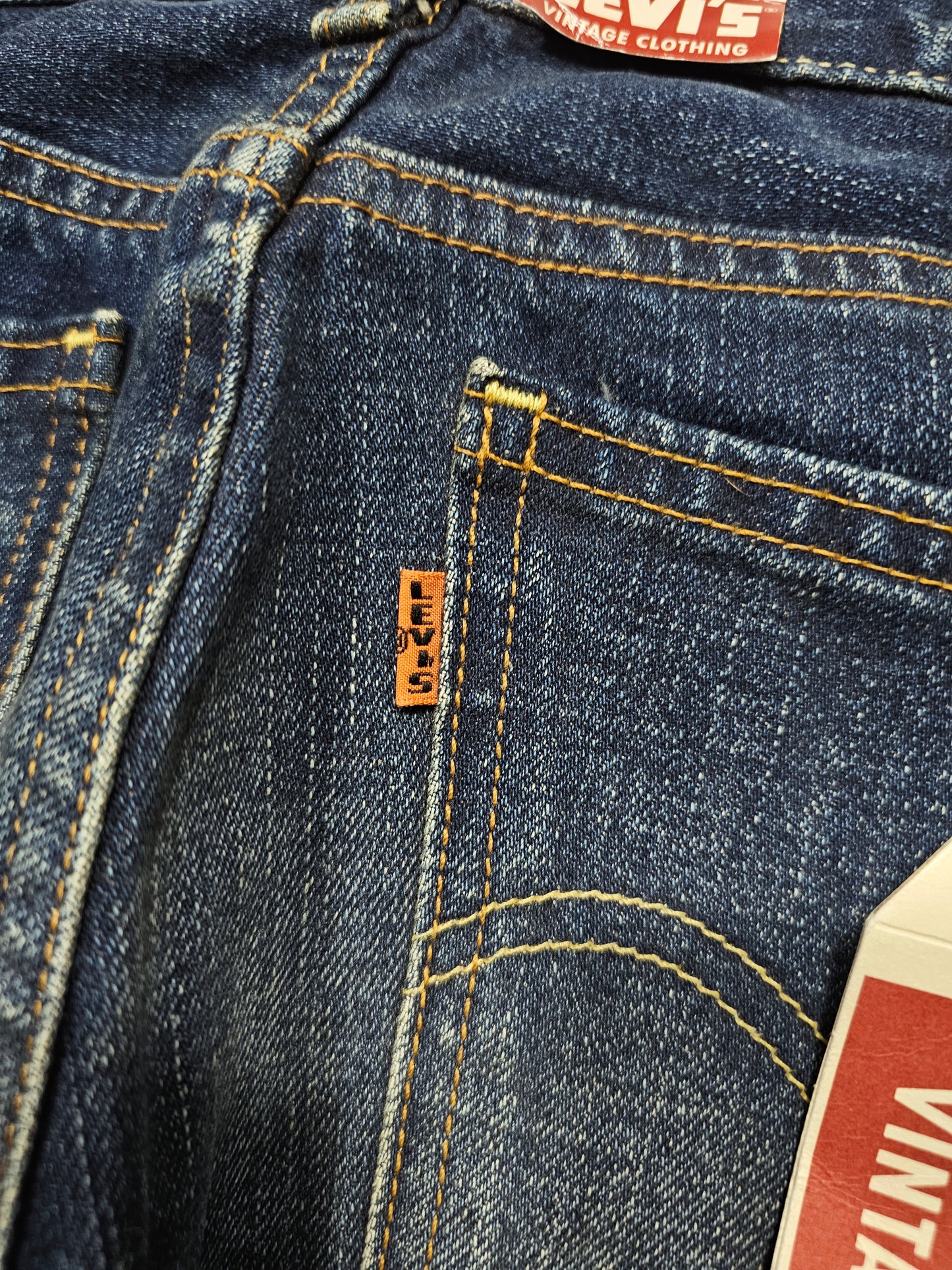 Jean Levi's Vintage Clothing 606 1969 - Big E (W28L32)