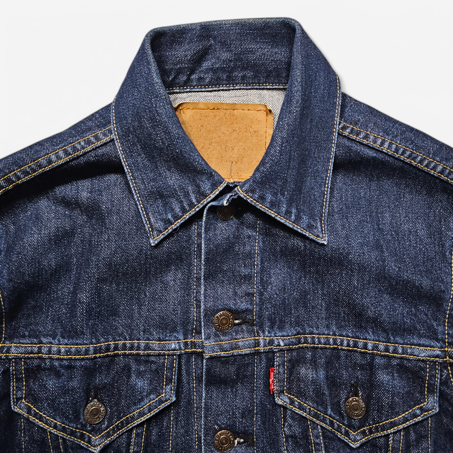 Vintage 90's Levi's Pre-LVC 557 Trucker Big E - Made in Japan (XS)