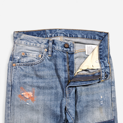 Jean LVC Levi's Vintage Clothing 505 1967 - Selvedge Big E (W27)