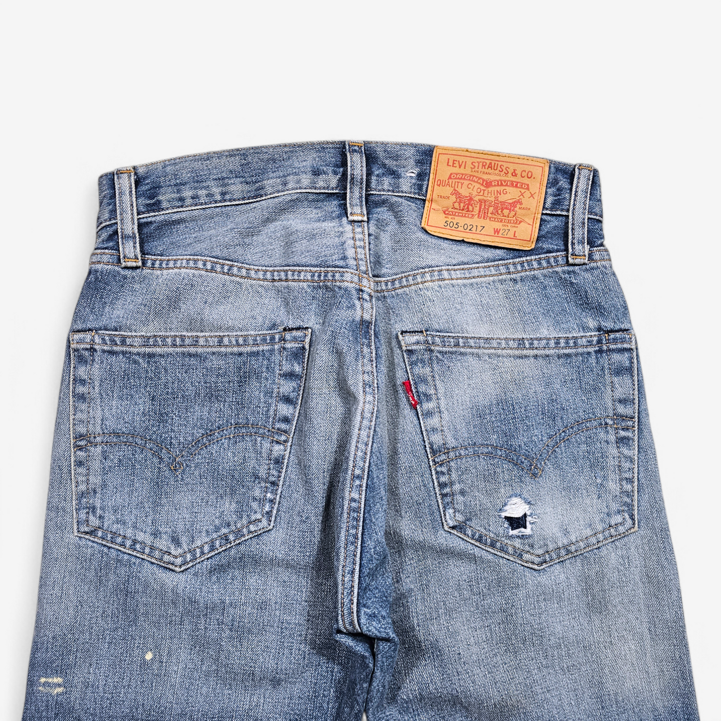 Jean LVC Levi's Vintage Clothing 505 1967 - Selvedge Big E (W27)