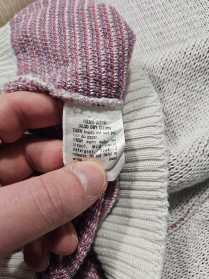 Pull sans manche tricot Pendleton Vintage 80's - Made in USA (S)