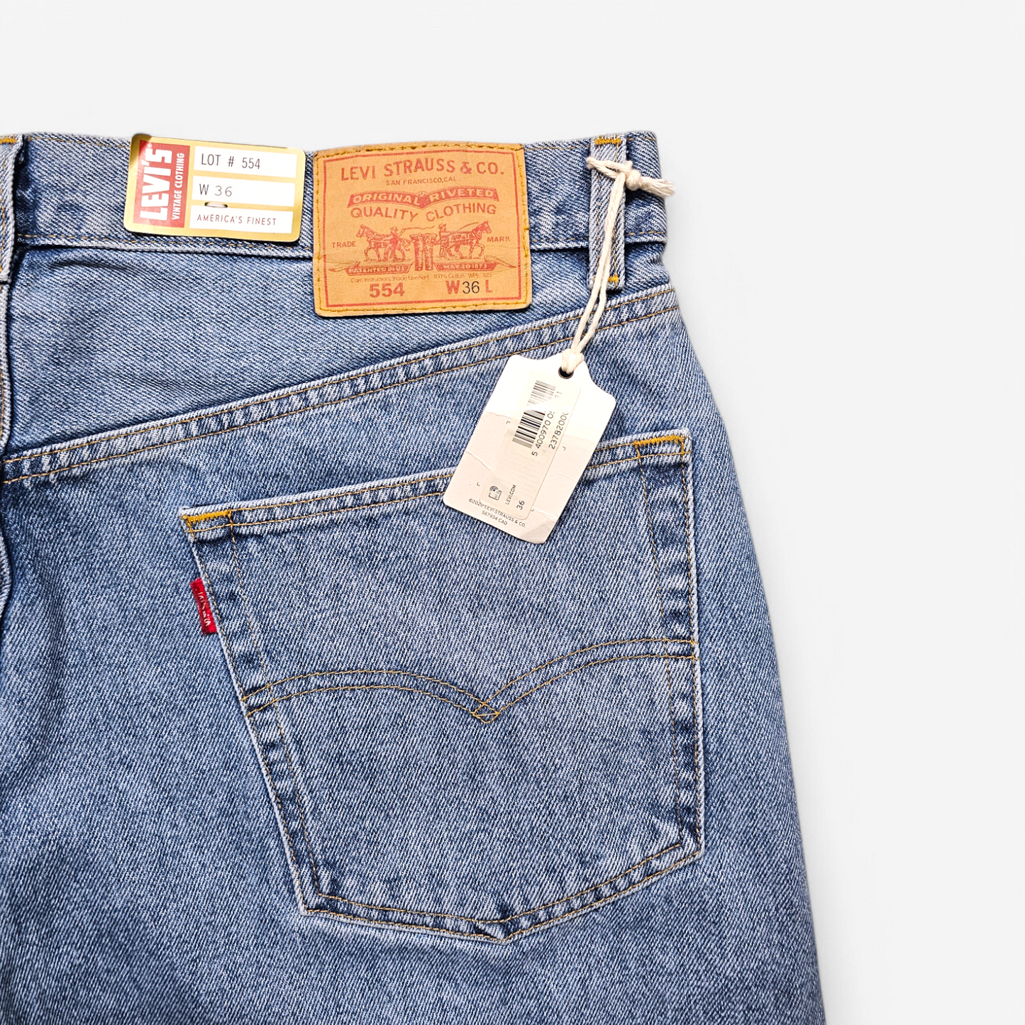 Jean LVC Levi's Vintage Clothing 554 Relaxed 80s (W36)