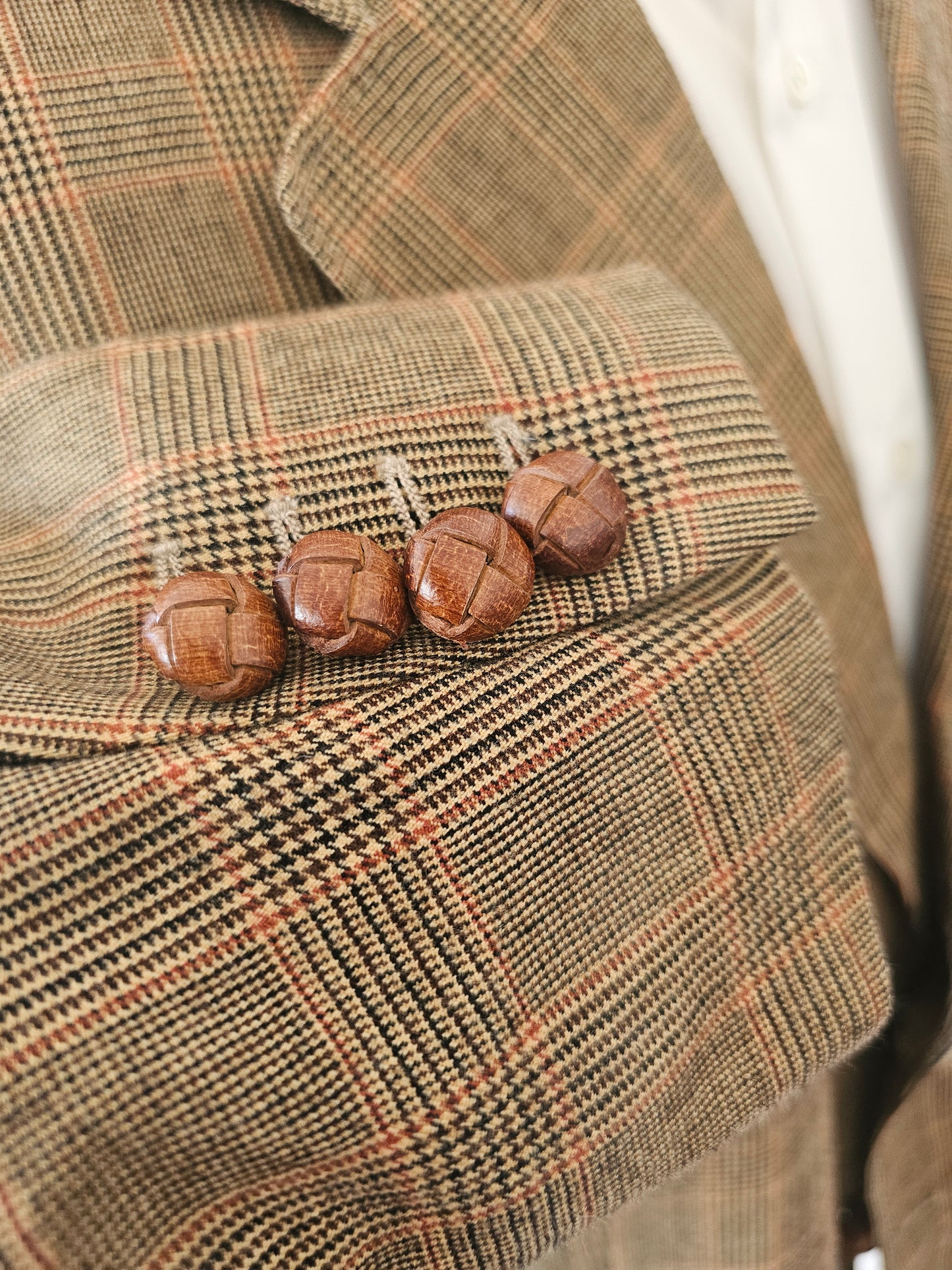 Blazer Paul Smith Prince-de-Galles Vintage - Made in Belgium (XL)