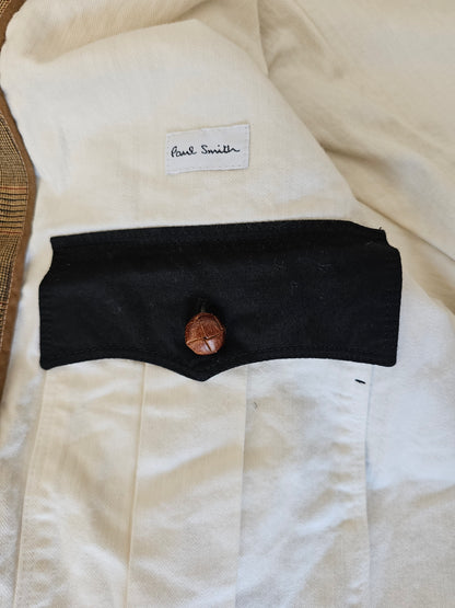 Blazer Paul Smith Prince-de-Galles Vintage - Made in Belgium (XL)