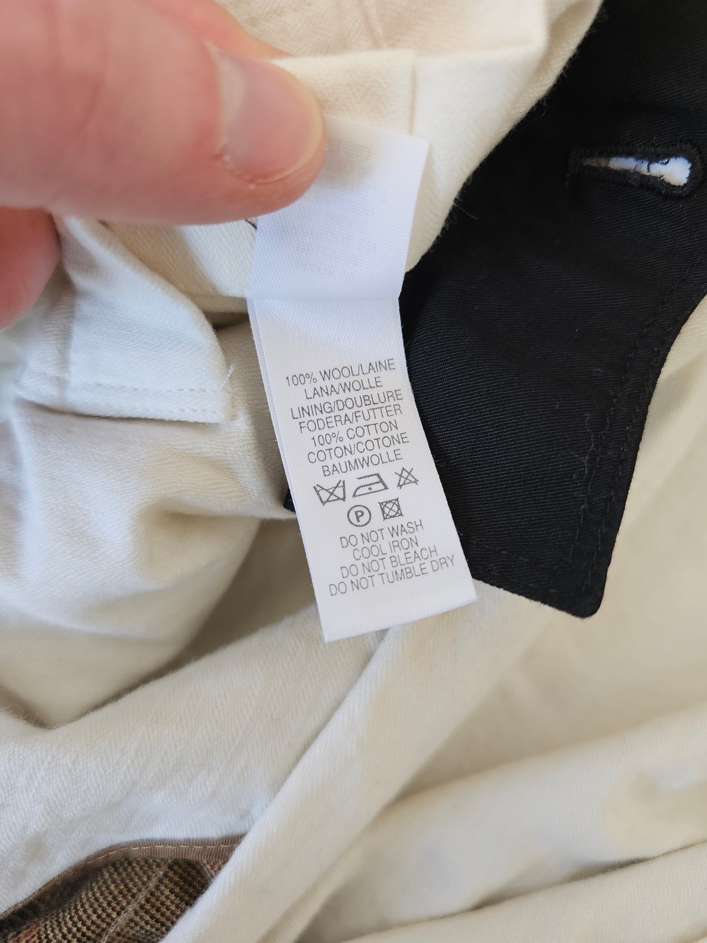 Blazer Paul Smith Prince-de-Galles Vintage - Made in Belgium (XL)