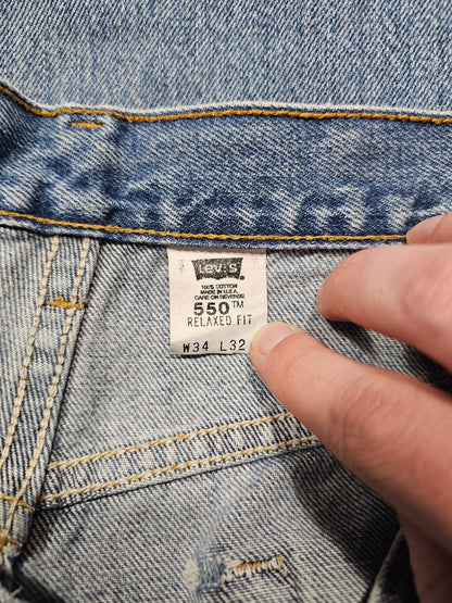 Levi's 550 Vintage 00's Jeans - Made in USA (W32L32)
