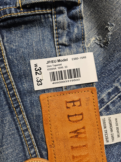 Edwin EV-80 JP/EU Jeans - Made in Japan Selvedge (W32L33)