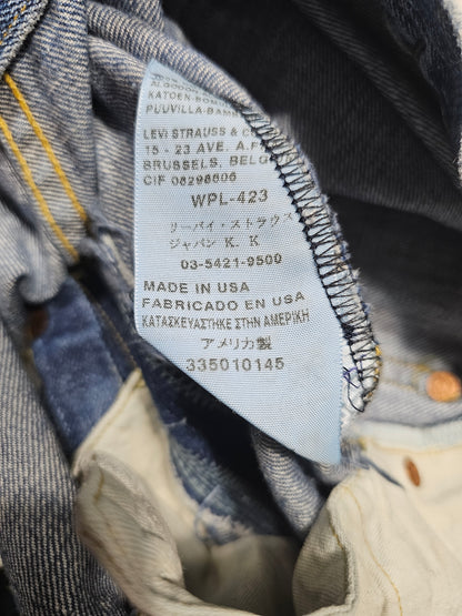 Jean LVC Levi's Vintage Clothing 501 1933 Retouché - Made in USA (W30L30)