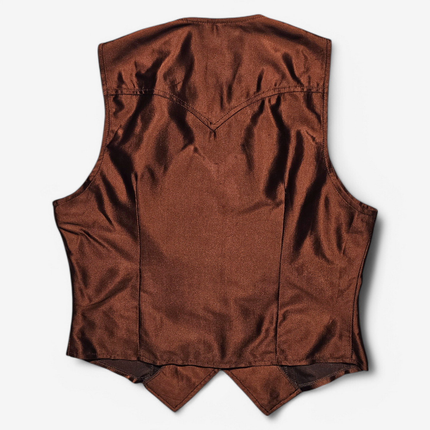 Gilet Vintage 1950's 1960's H Bar C Western Vest - Made in USA (S)