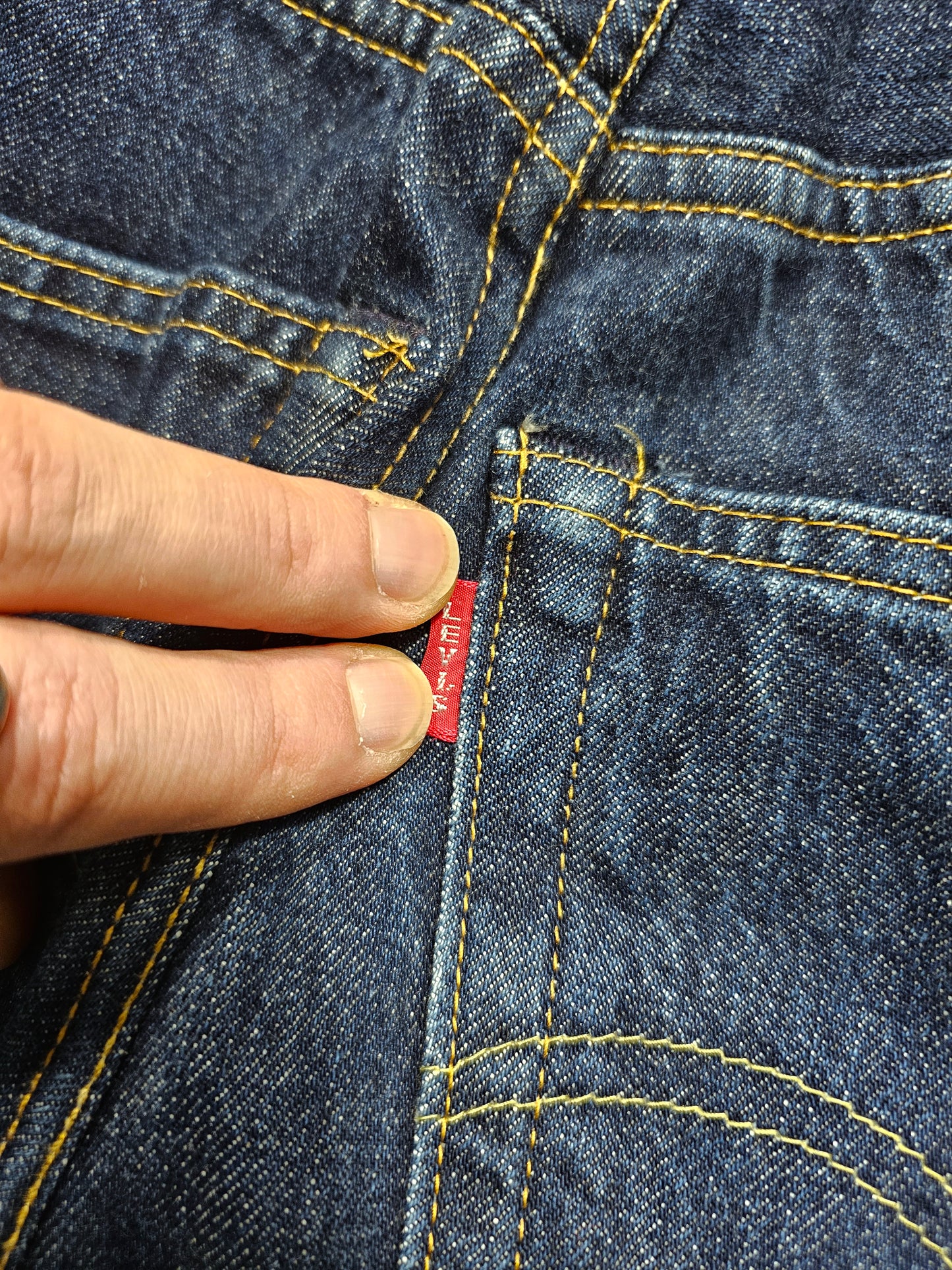 LVC Levi's Vintage Clothing 501 1947 Altered Jeans - Big E (W36L32)