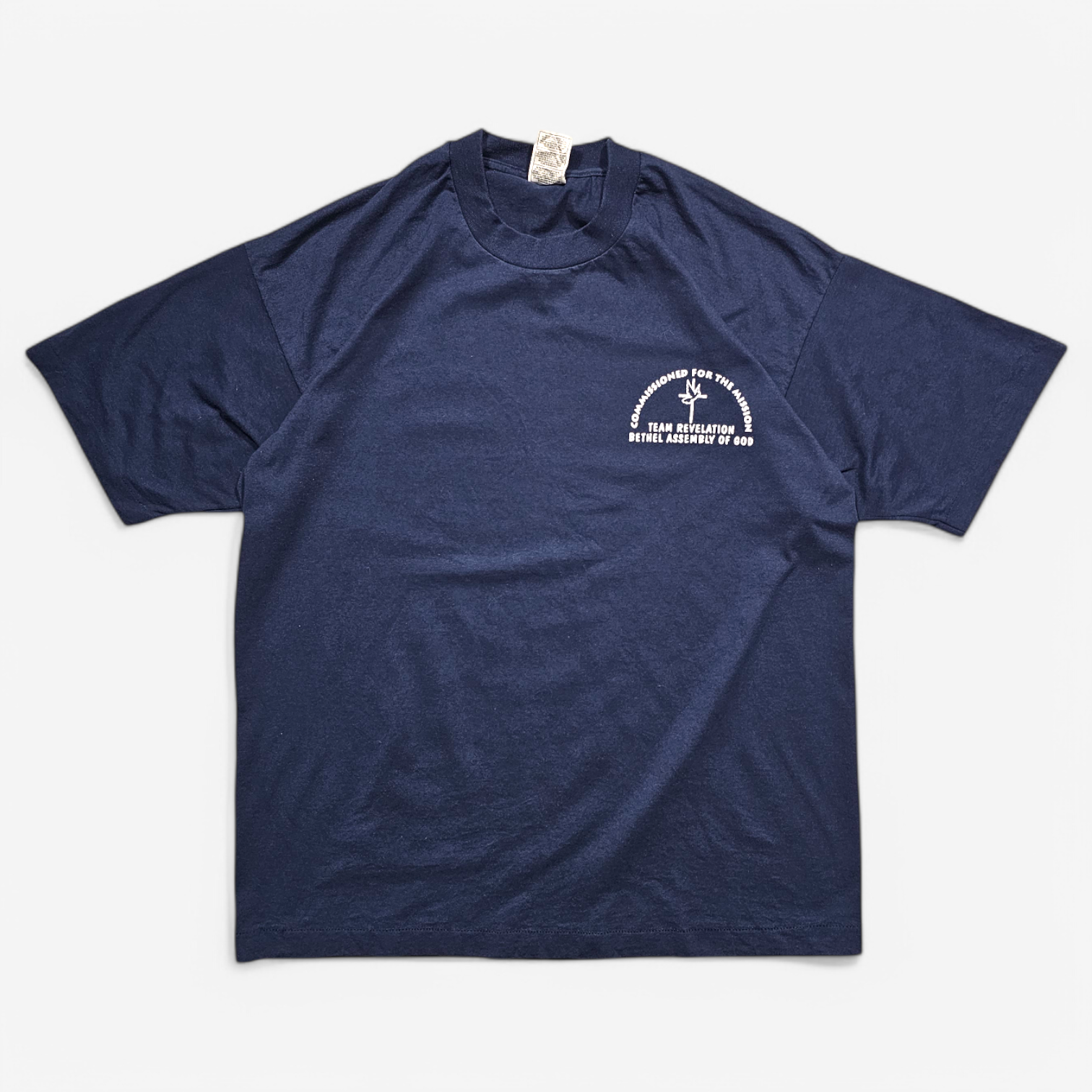 T-shirt vintage 90's Bethel Assembly of God - Single Stitch Made in Mexico