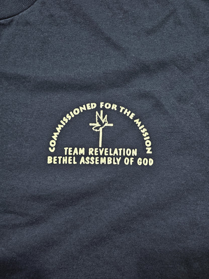 T-shirt vintage 90's Bethel Assembly of God - Single Stitch Made in Mexico (XL)