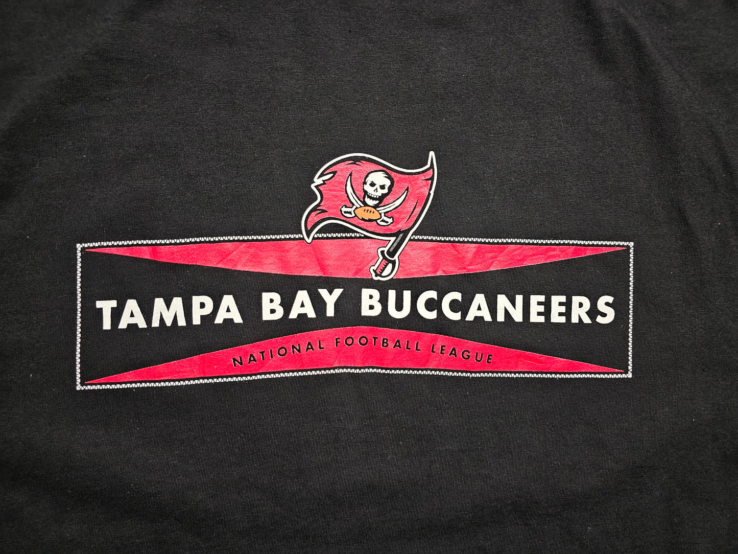 T-shirt vintage 90's NFL Tampa Bay Buccaneers - Made in USA (XL)