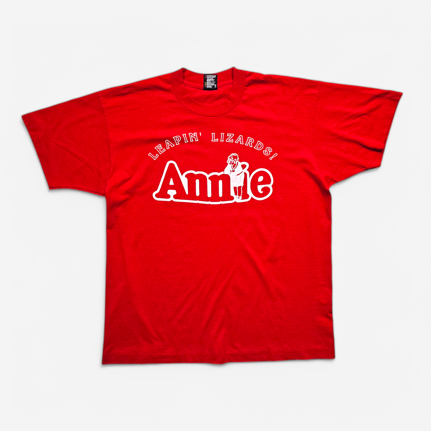T-shirt vintage 90's Leapin' Lizards Annie - Single Stitch Made in Canada