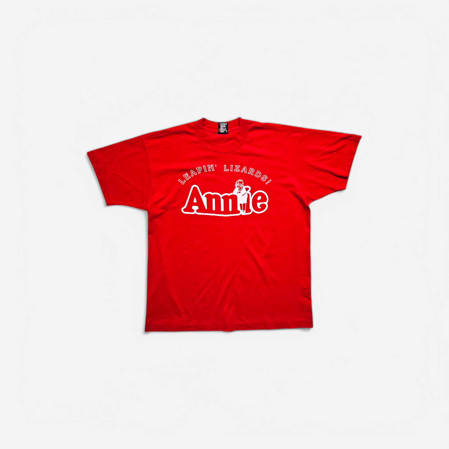 T-shirt vintage 90's Leapin' Lizards Annie - Single Stitch Made in Canada