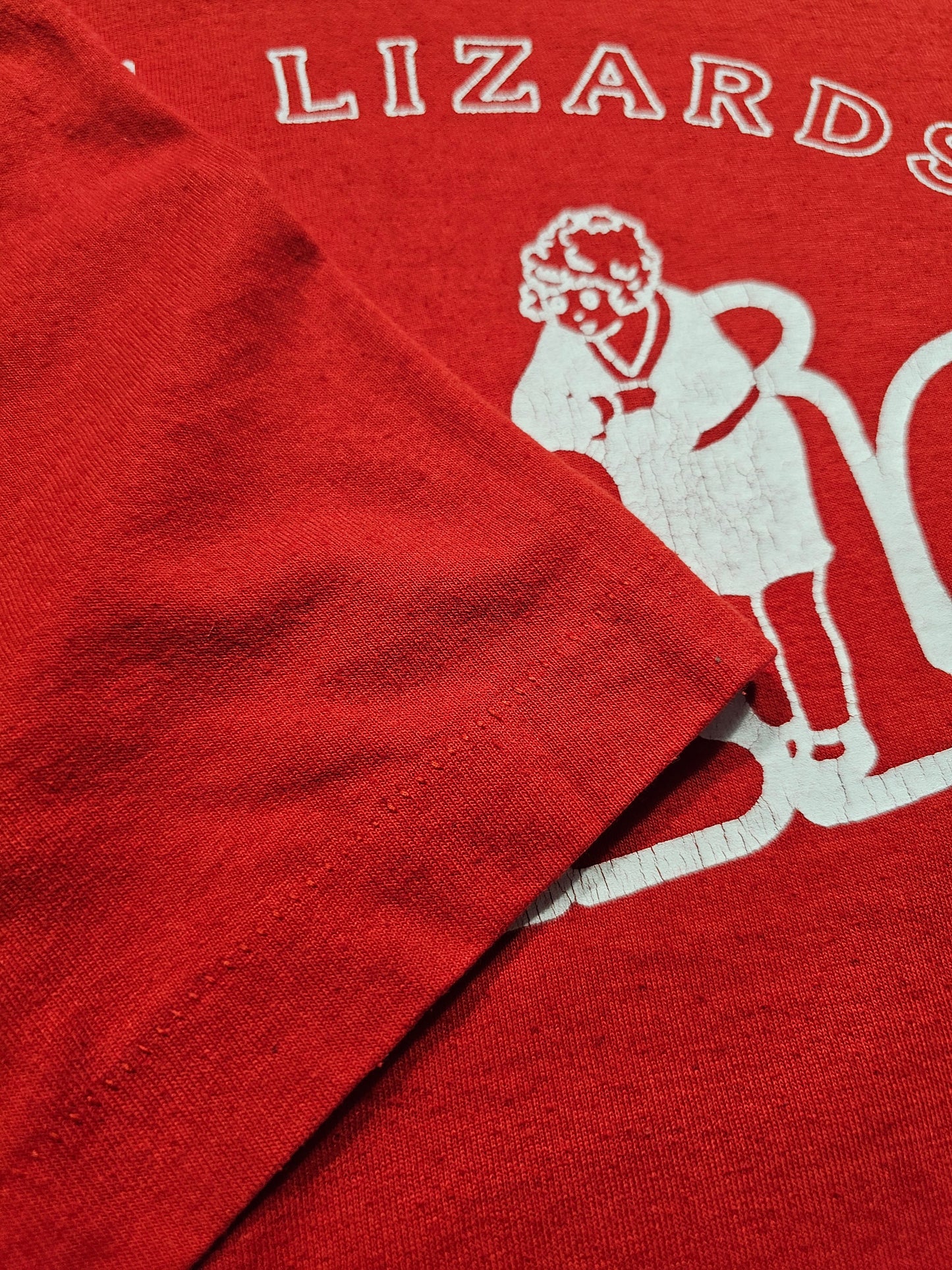 T-shirt vintage 90's Leapin' Lizards Annie - Single Stitch Made in Canada (XL)