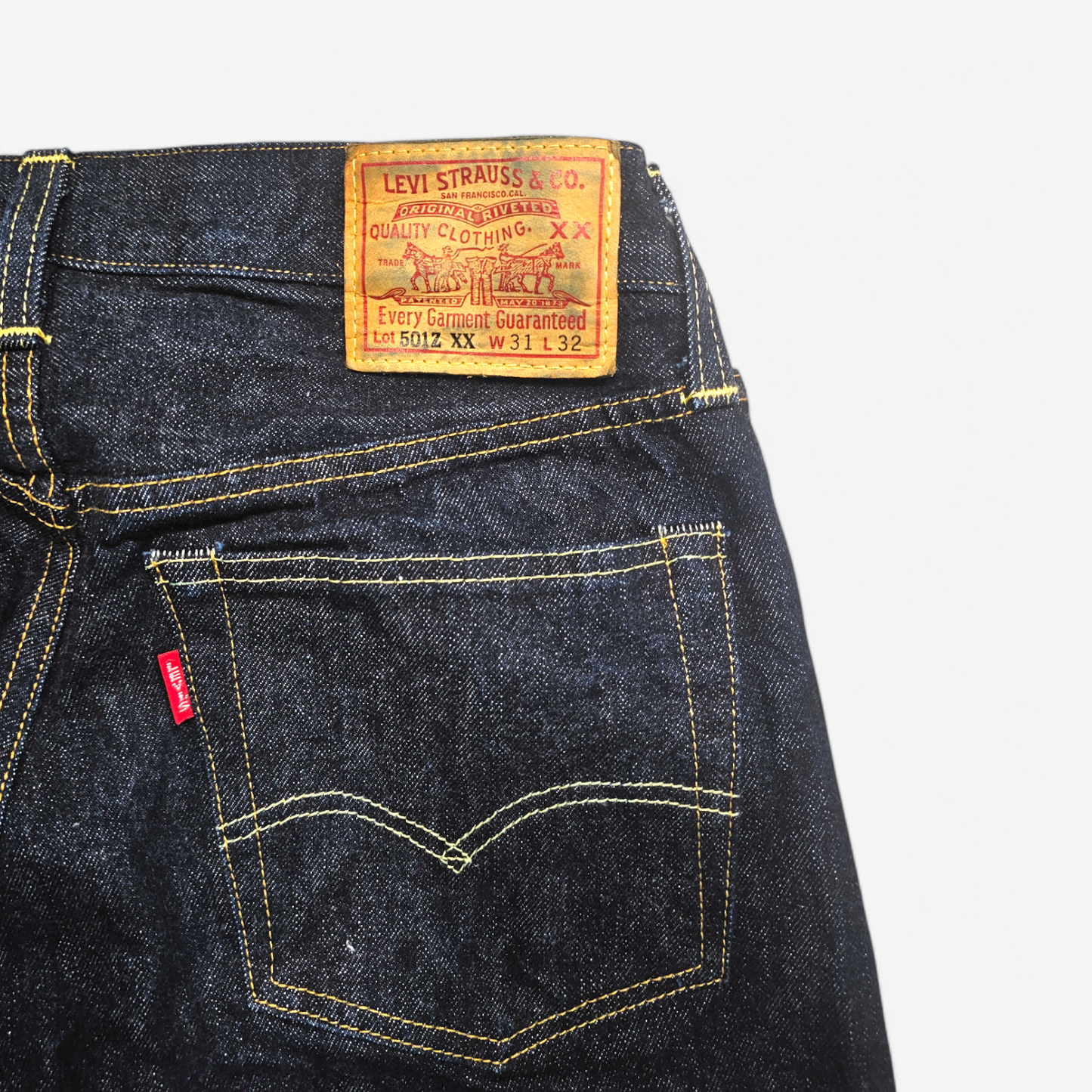Jean LVC Levi's Vintage Clothing 501 1954 Selvedge Big E - Made in USA (W28L32)