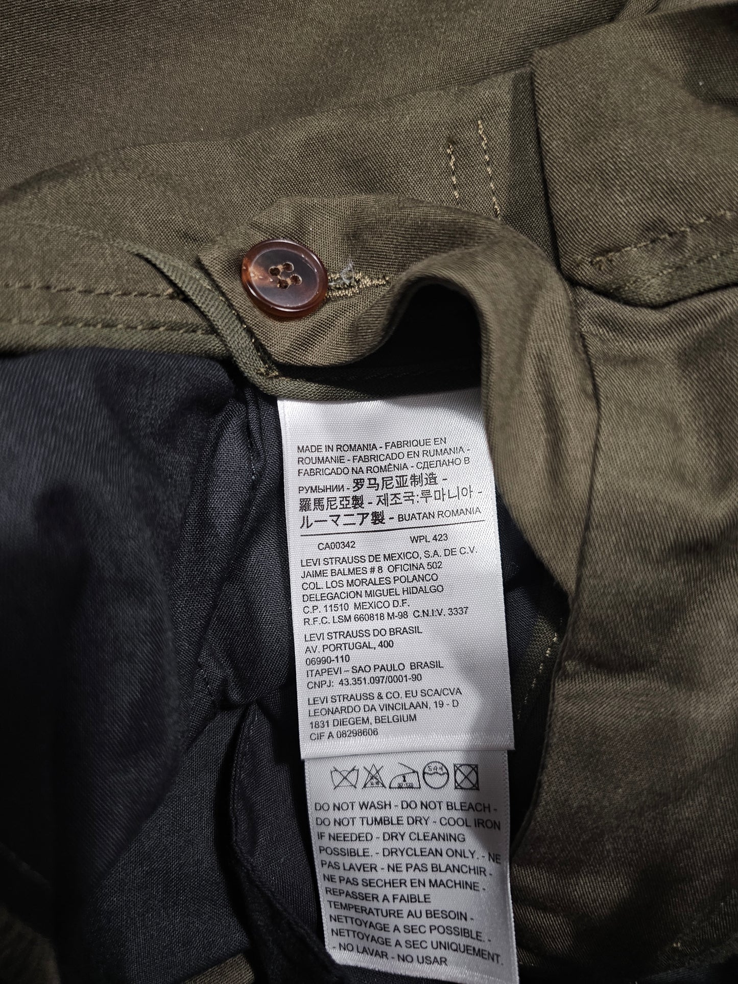 Levi's Made&Crafted x Josh Peskowitz Wide Crop Pant (W30)