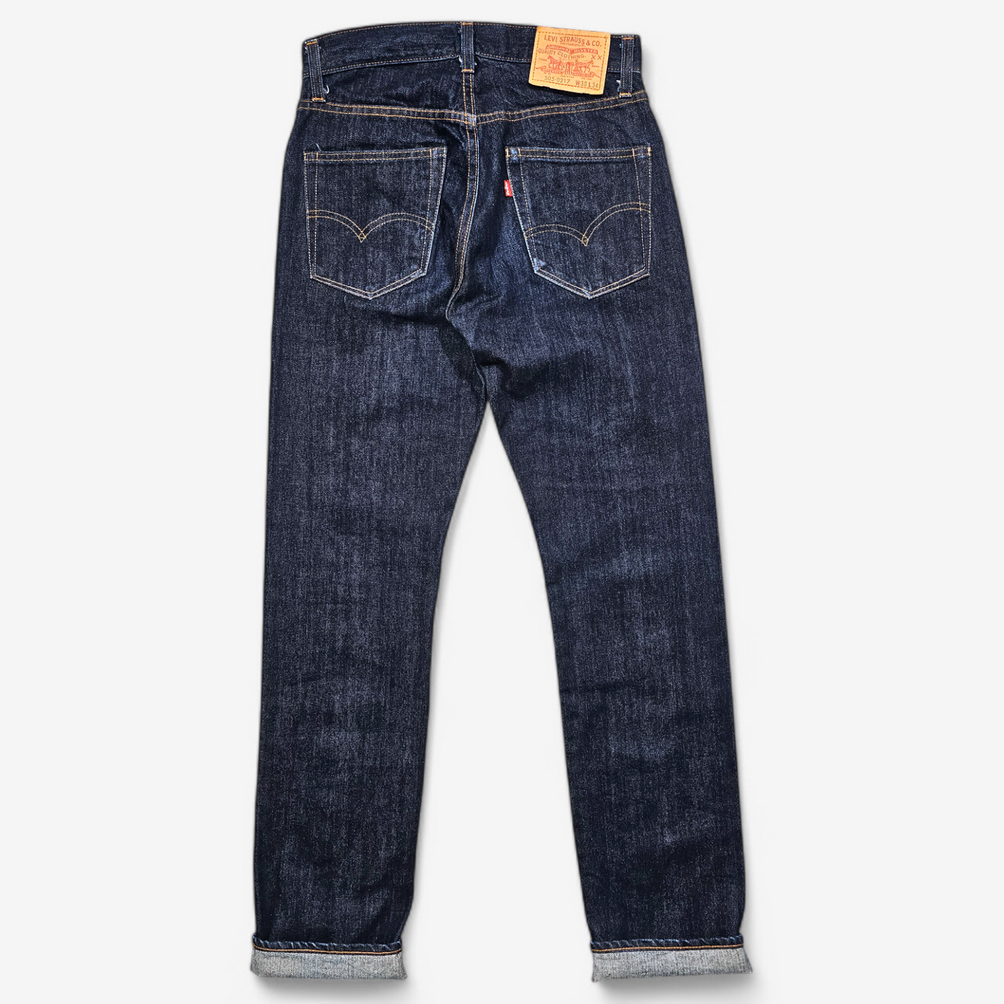 LVC Levi's Vintage Clothing 505 1967 Selvedge Big E Jeans - Made in USA (W28L34)