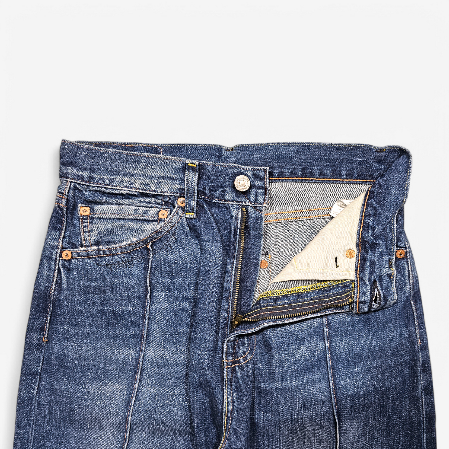 Jean LVC Levi's Vintage Clothing 701 Cropped - Selvedge Big E (W27)